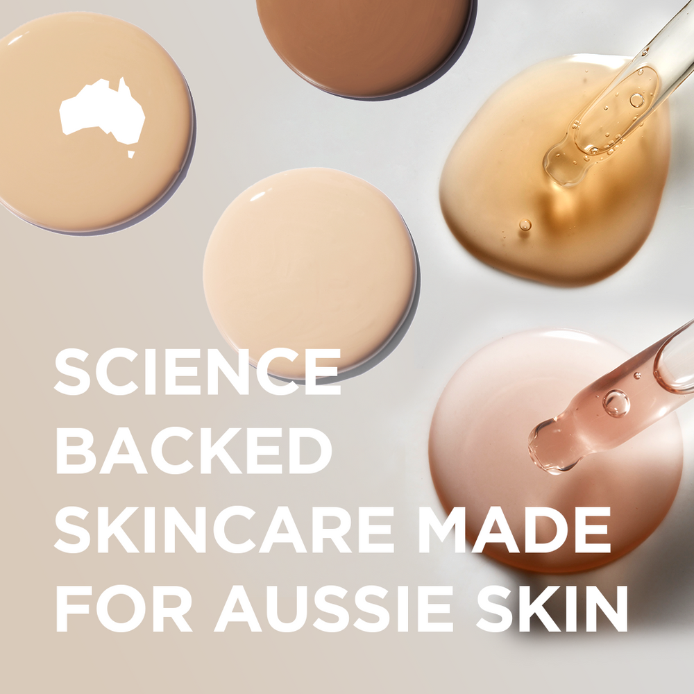 Science backed skincare made for Australian Skin